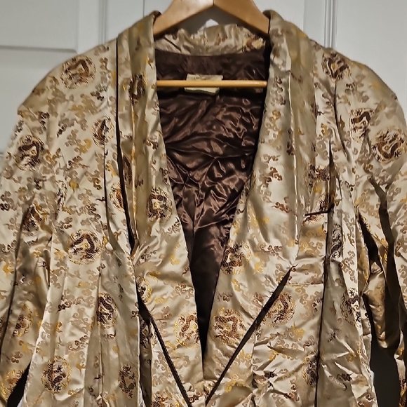 Nippon Mobility Other - Vintage Handmade Silk Nippon Tailor Smoking Gown – Nikkatsu Arcade Tokyo Japan